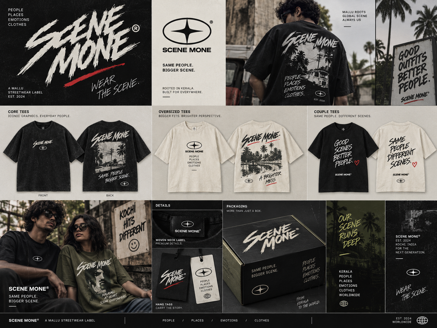 cream Back — Scene Mone collection